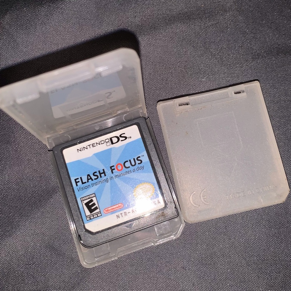 Flash Focus Vision Training Nintendo DS game